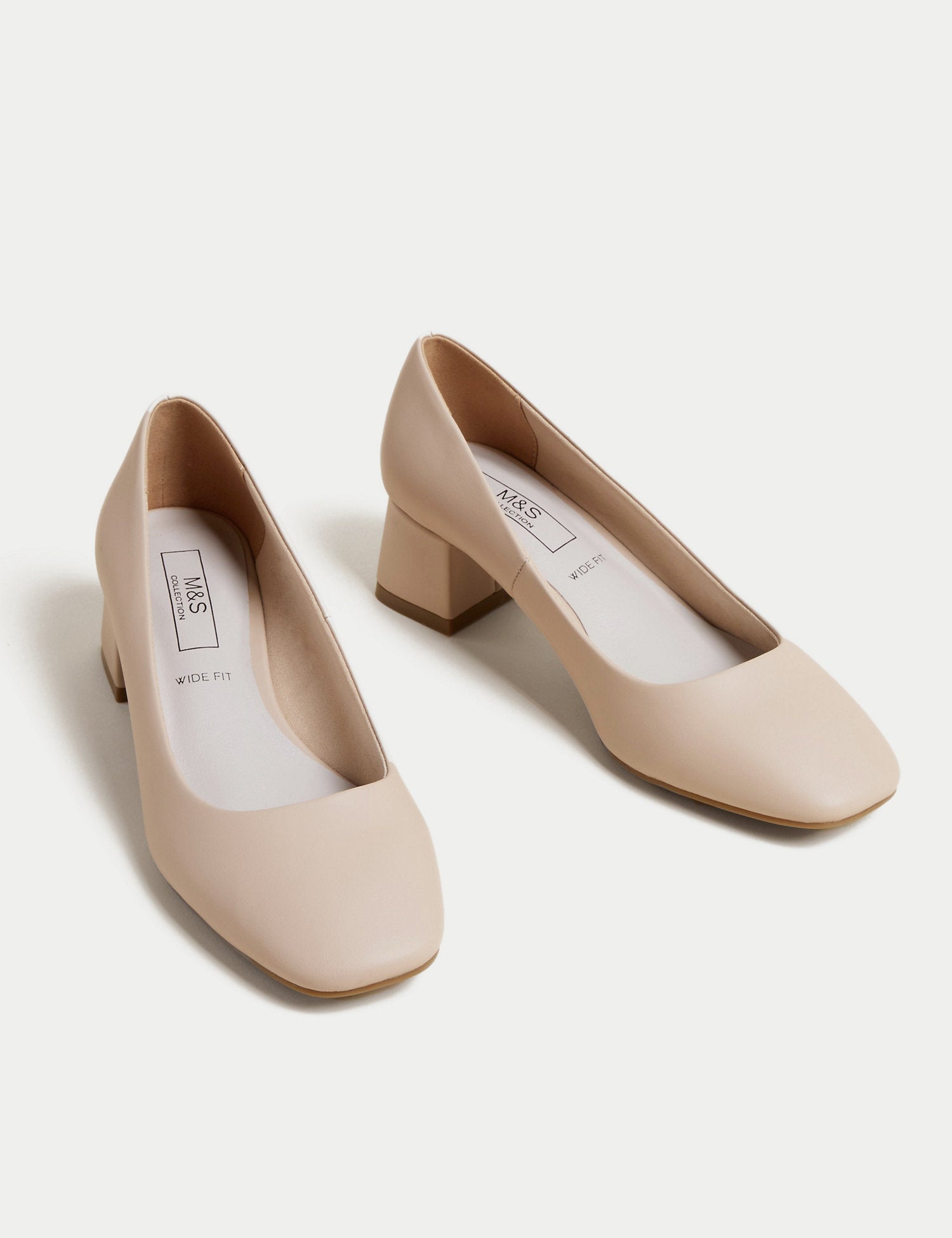 Block-heeled sandals - Light beige - Ladies | H&M IN