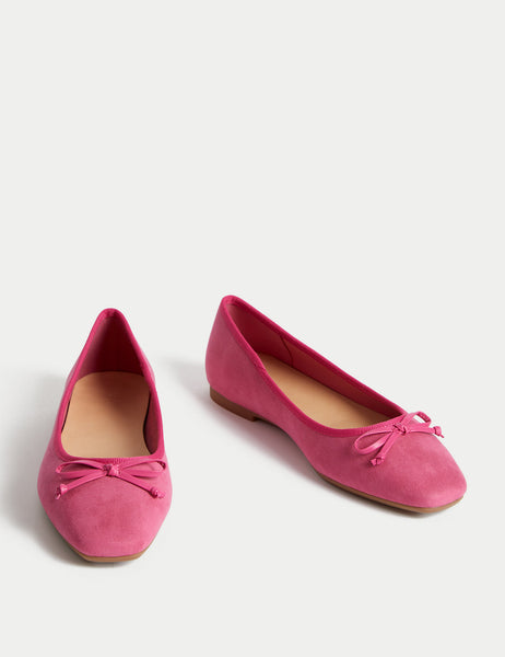 Bow Flat Ballet Pumps Marks Spencer Philippines - Main Image