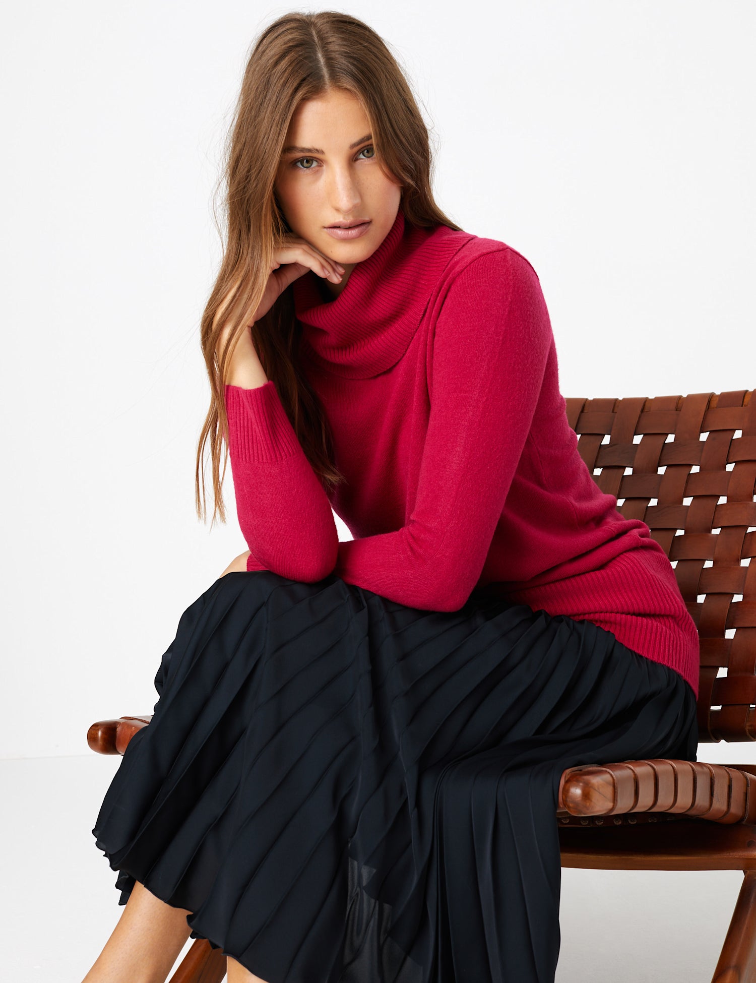 Cashmilon™ Cowl Neck Jumper