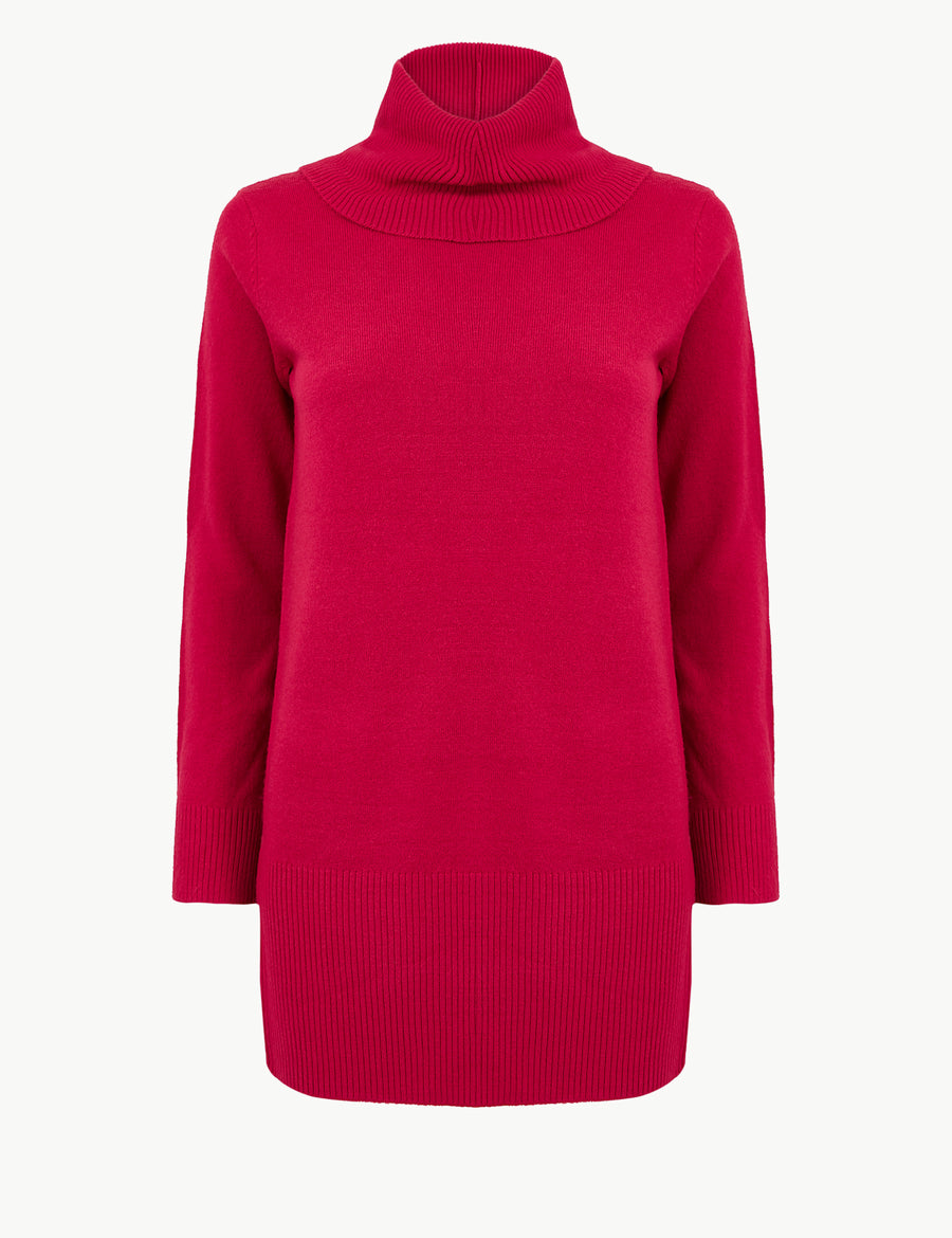 Cashmilon™ Cowl Neck Jumper