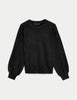 Sparkly Crew Neck Knitted Top