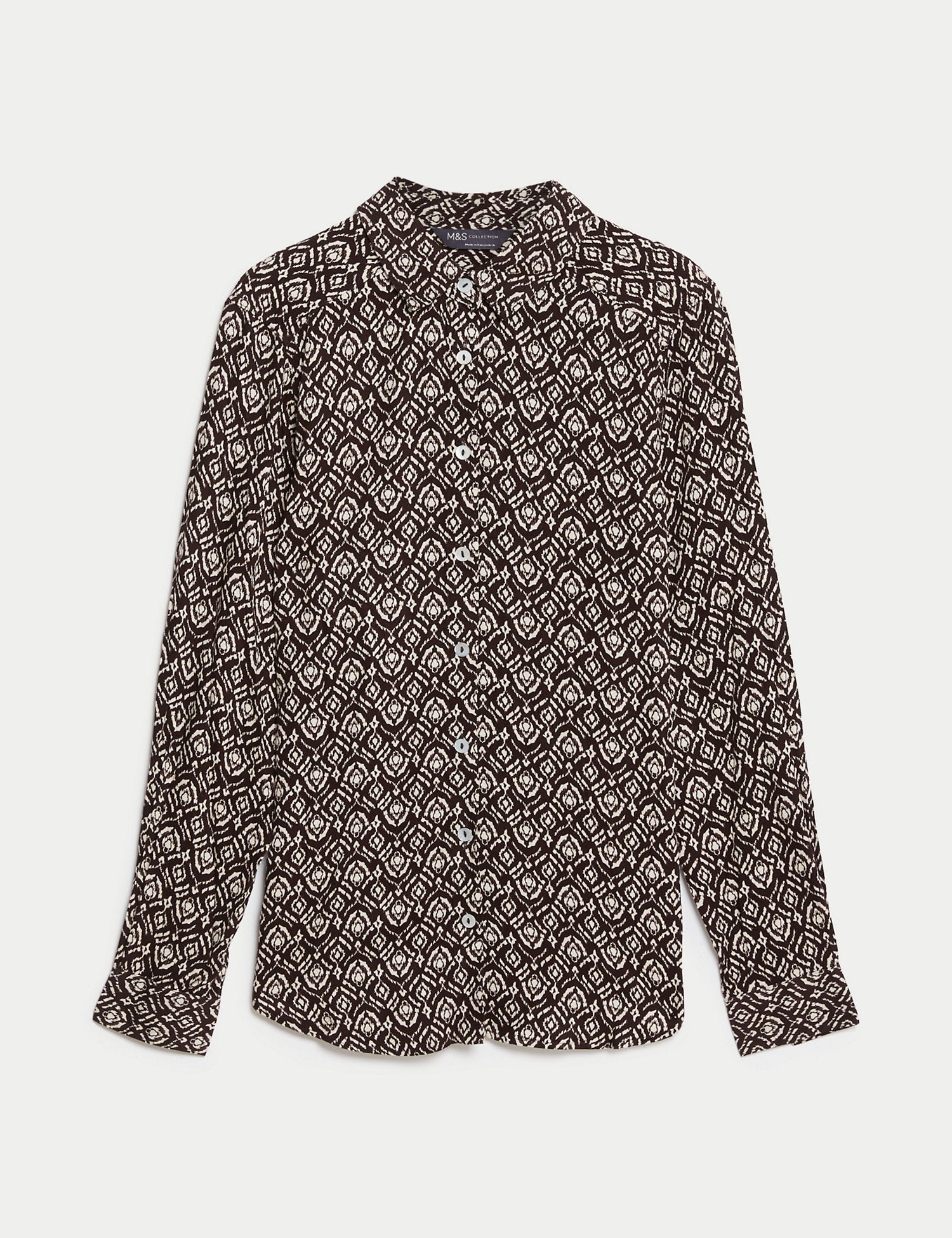 Printed Collared Shirt