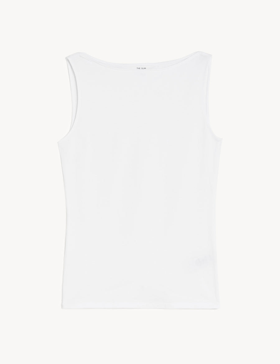 Cotton Rich Vest Top