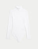 Cotton Rich Ribbed Slim Fit Bodysuit