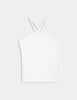 Pure Cotton Halter Neck Vest