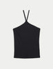 Pure Cotton Halter Neck Vest