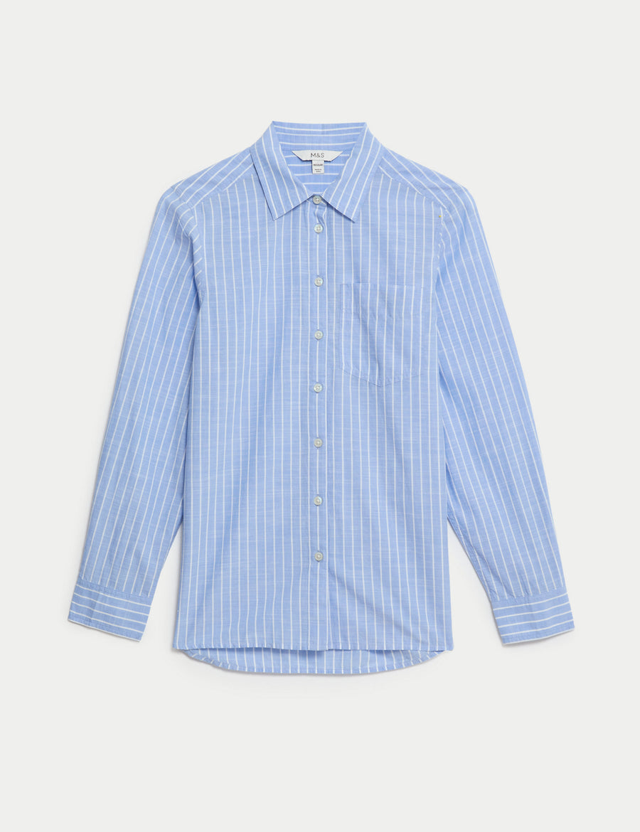 Pure Cotton Striped Shirt