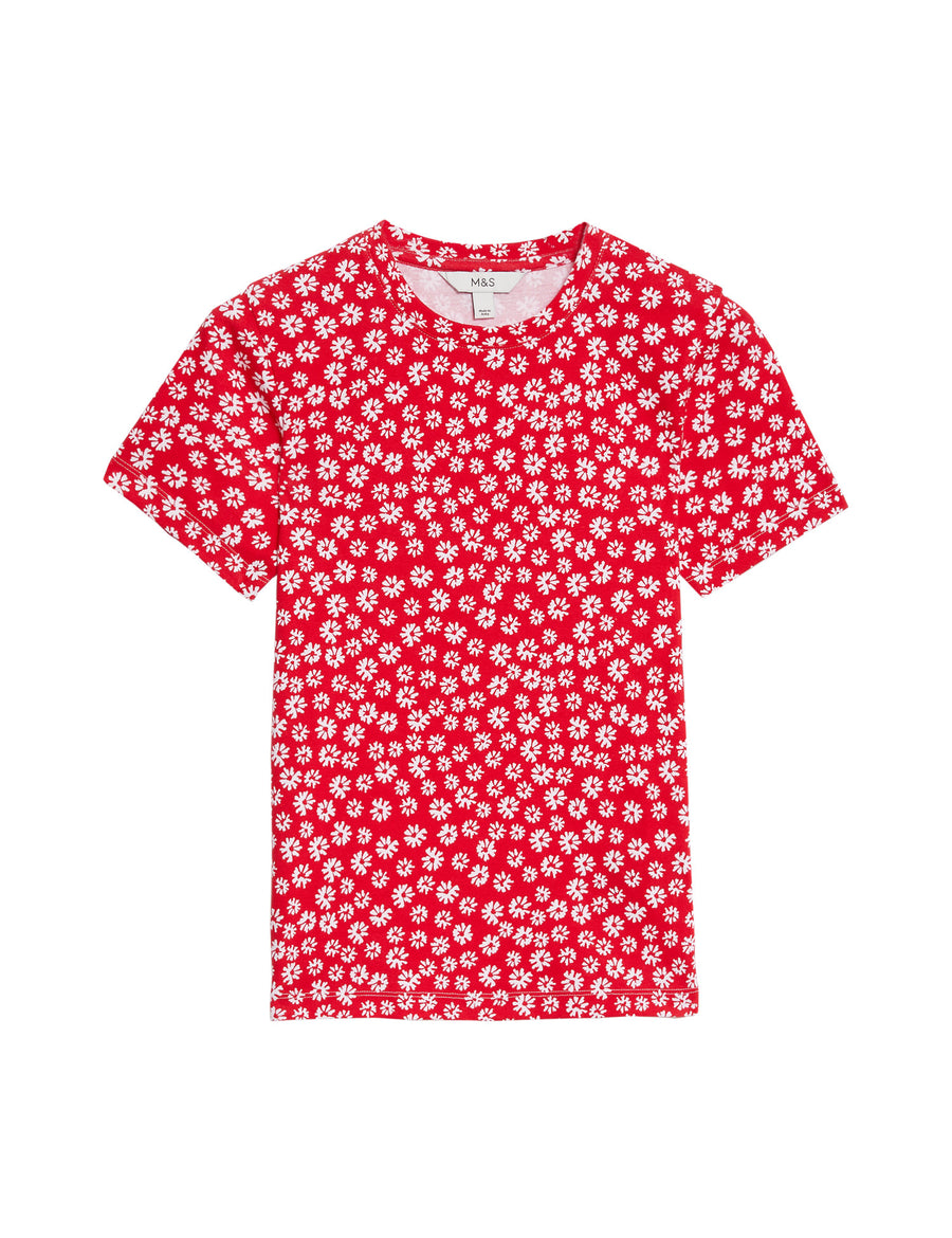 Pure Cotton Printed T-Shirt