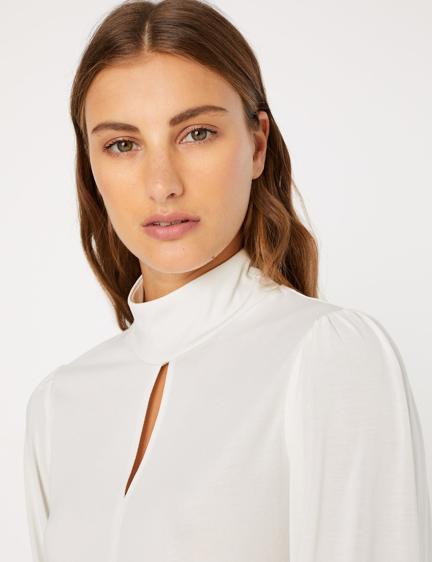 Keyhole Long Sleeve Top