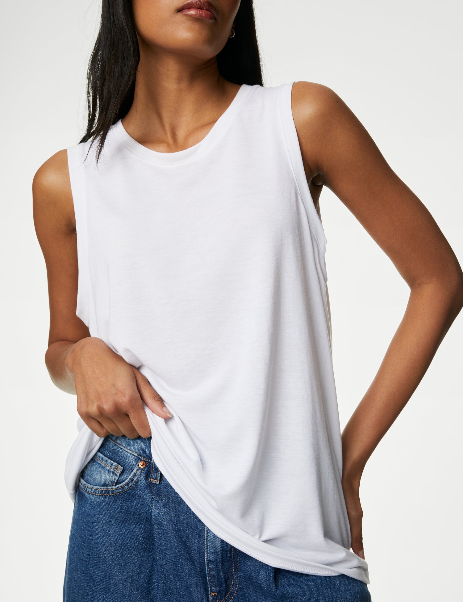 Relaxed Vest Top