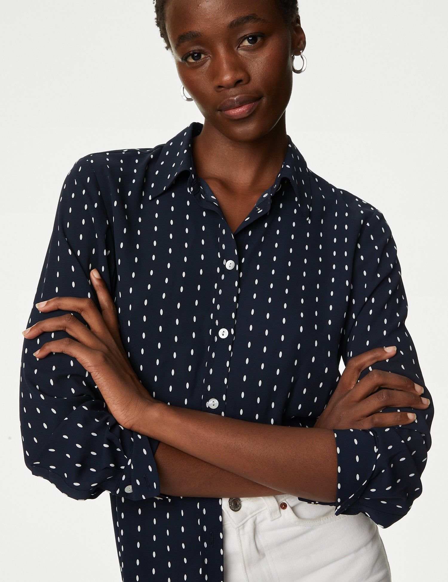 Printed Collared Shirt