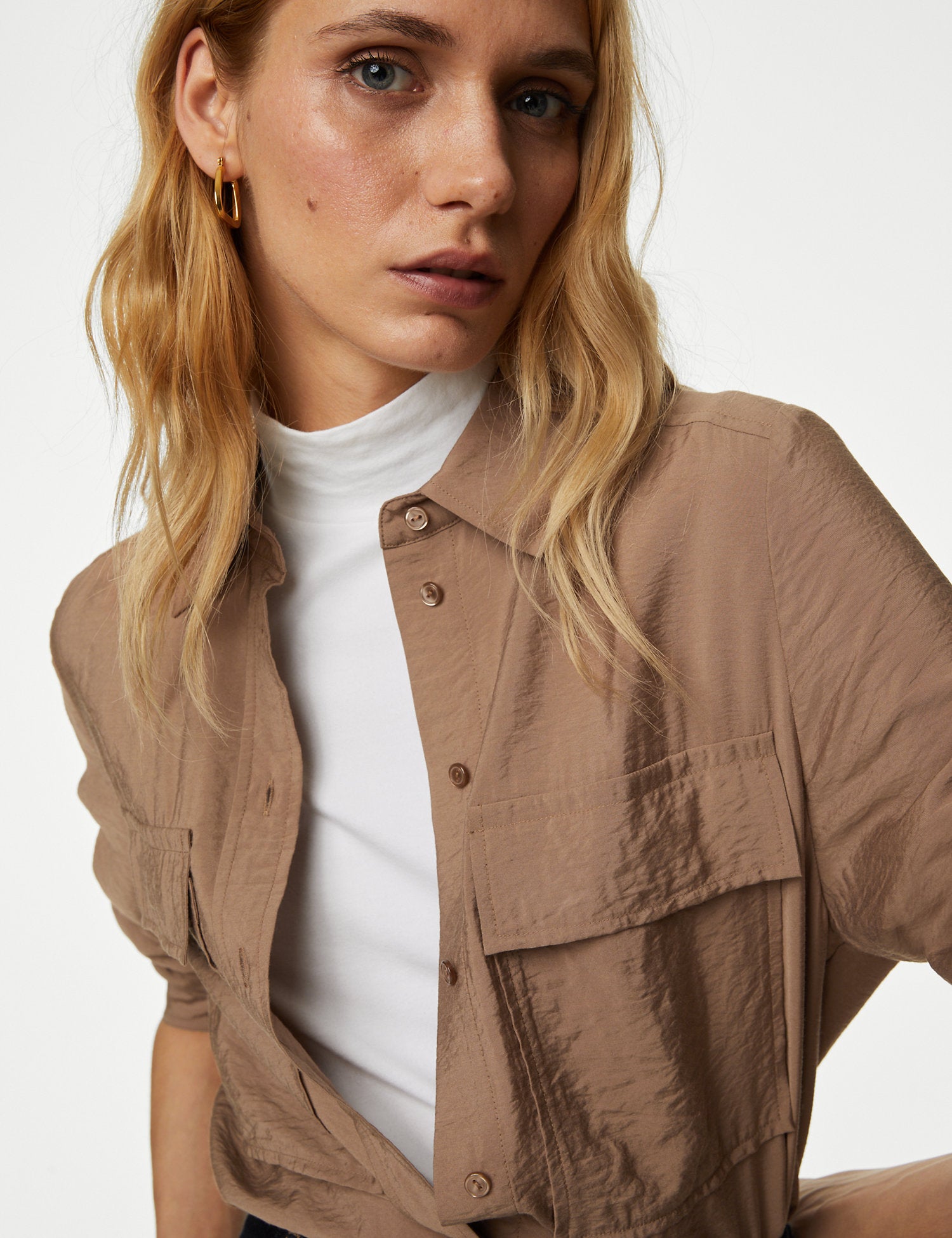 Collared Utility Shirt