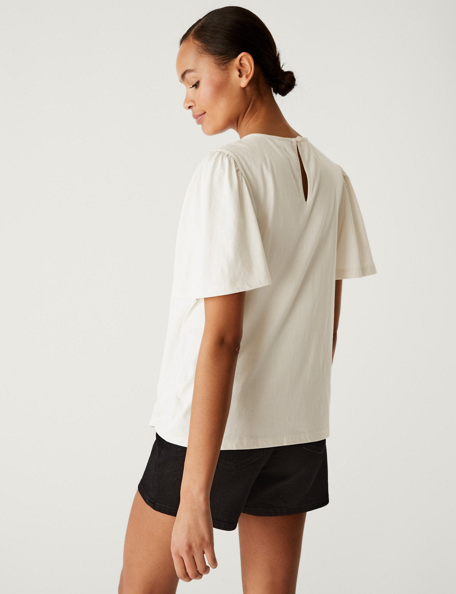 Jersey Embroidered Regular Fit Top