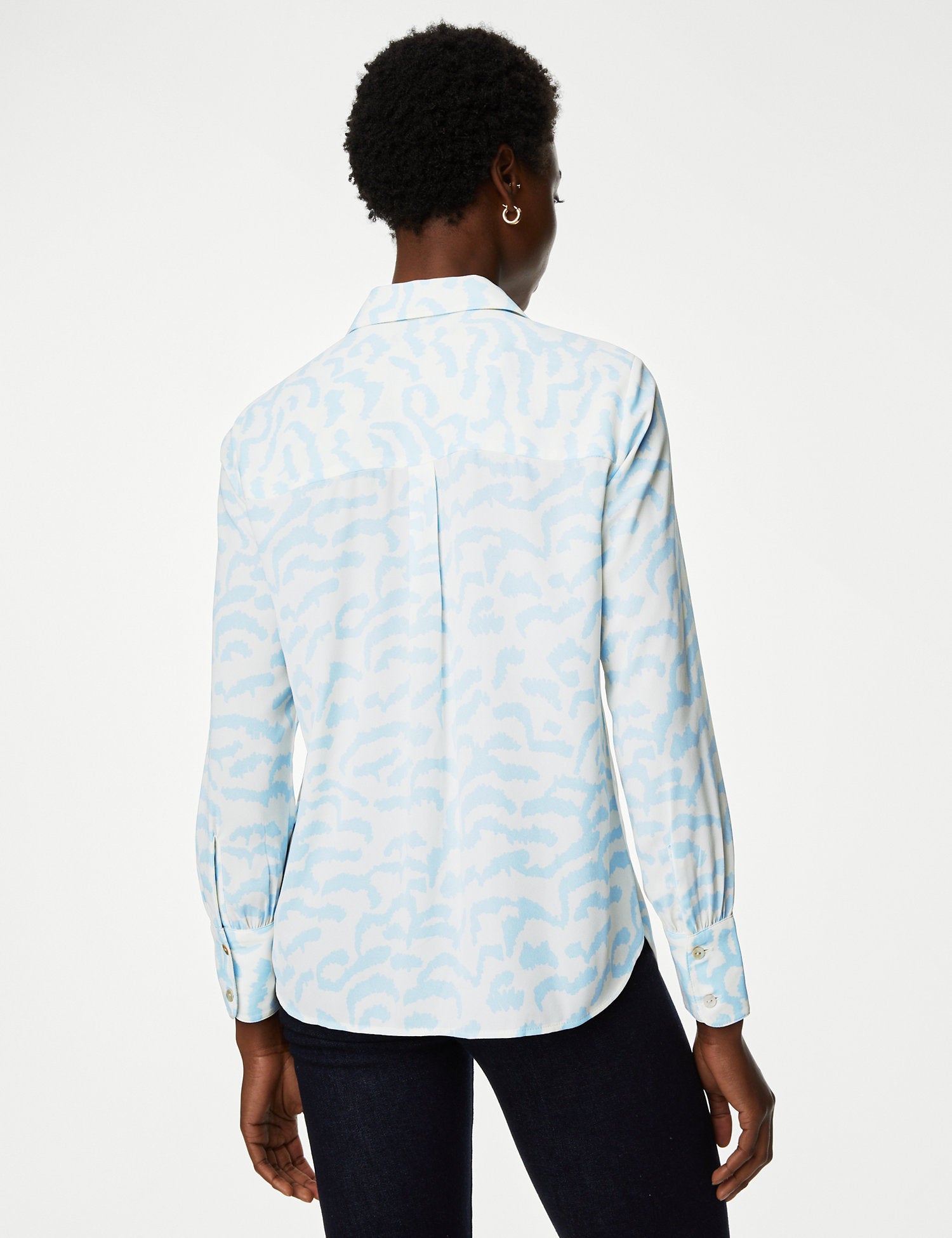 Printed Collared Shirt