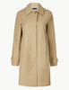 Button Detailed Hooded Longline Coat