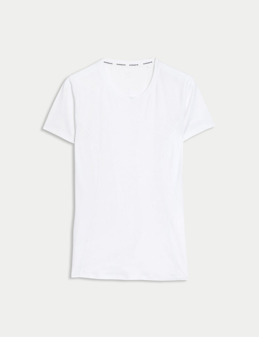 Scoop Neck Short Sleeve T-Shirt