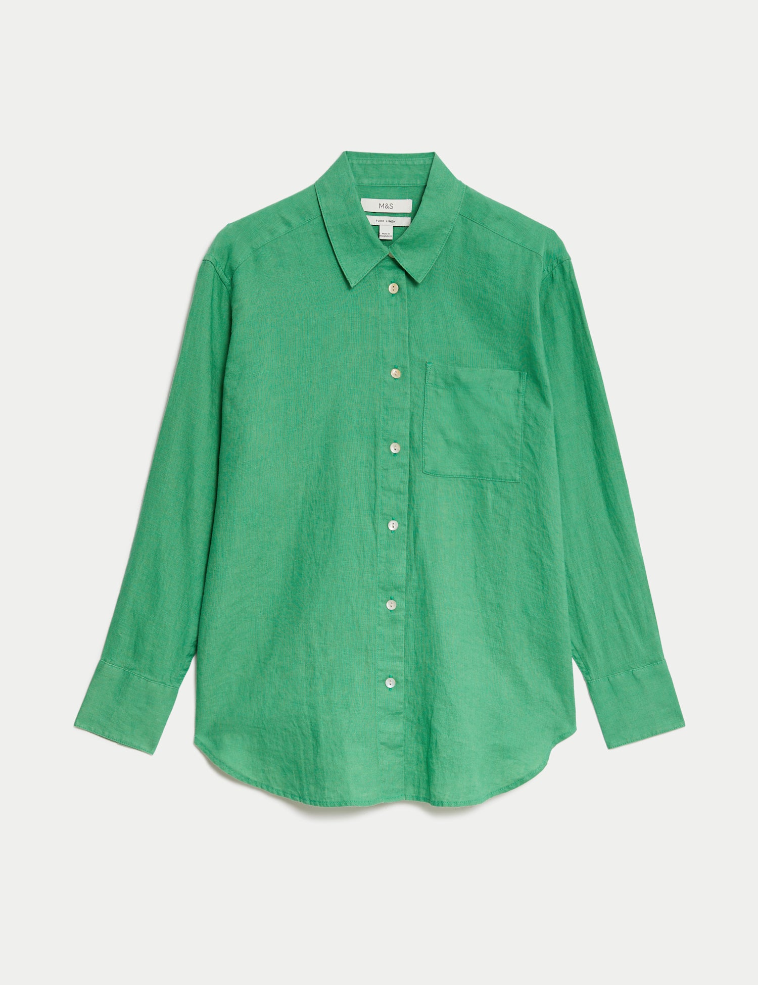 Pure Linen Relaxed Shirt