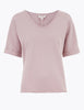 Pure Cotton V-Neck Relaxed Top