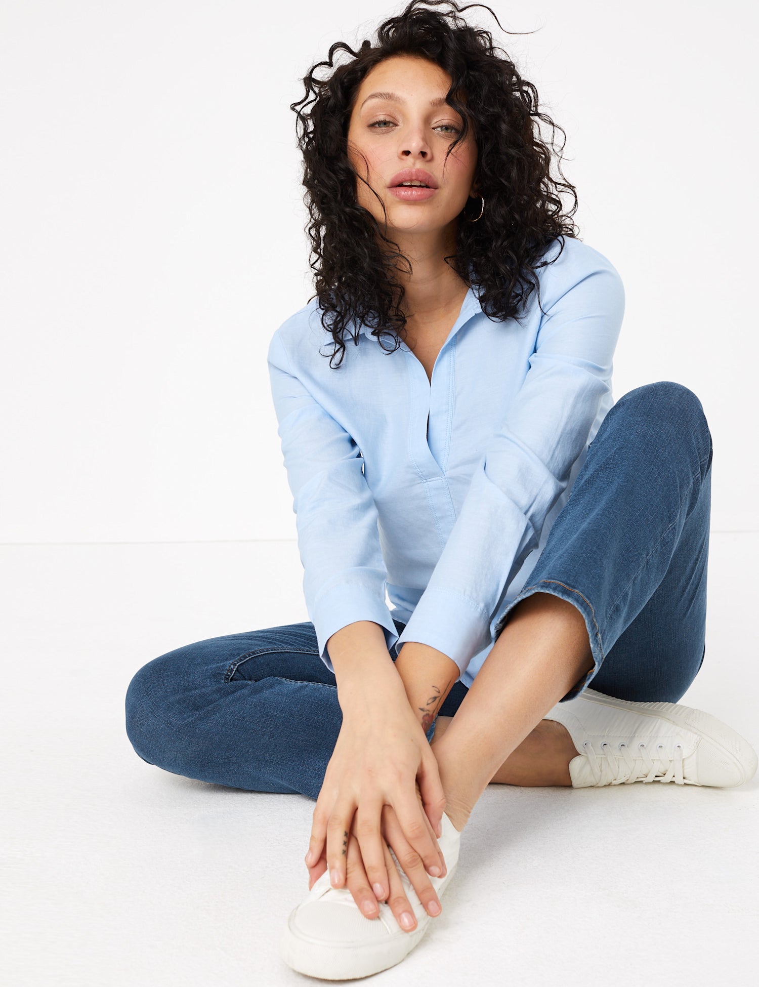 Pure Cotton Printed Long Sleeve Shirt