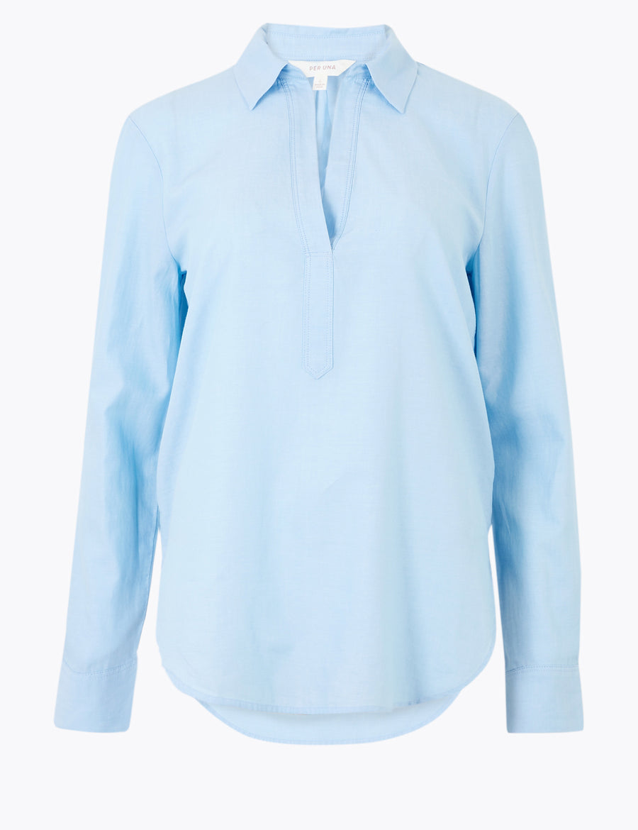 Pure Cotton Printed Long Sleeve Shirt