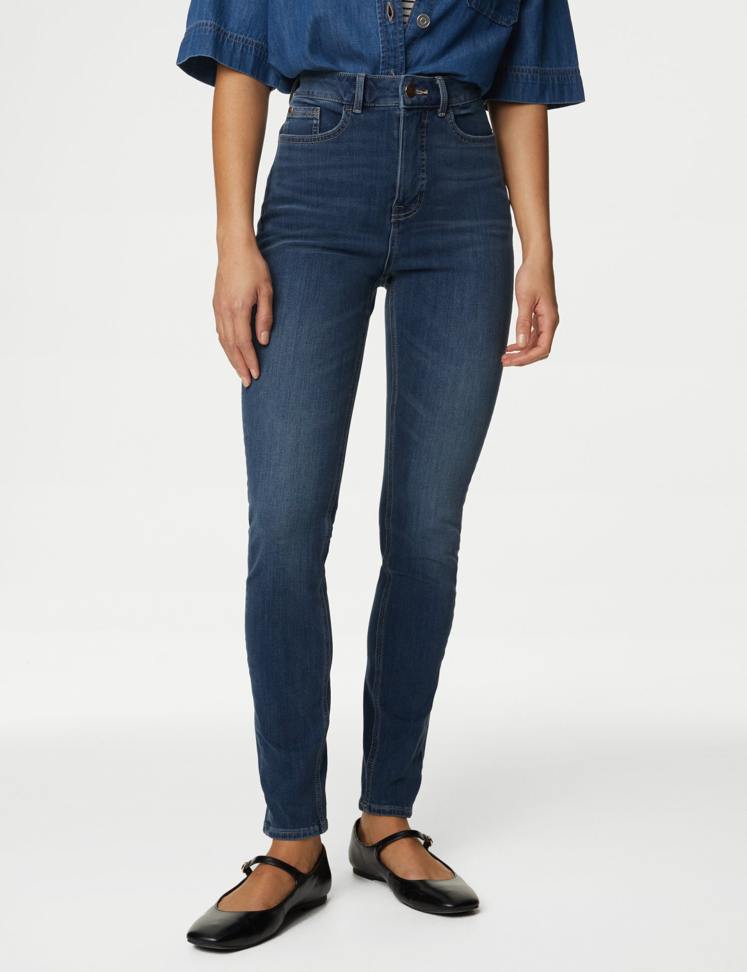 Magic Shaping High Waisted Skinny Jeans