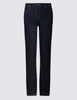 Mid Rise Straight Leg Jeans