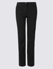 Cotton Rich Stretch Straight Leg Trousers