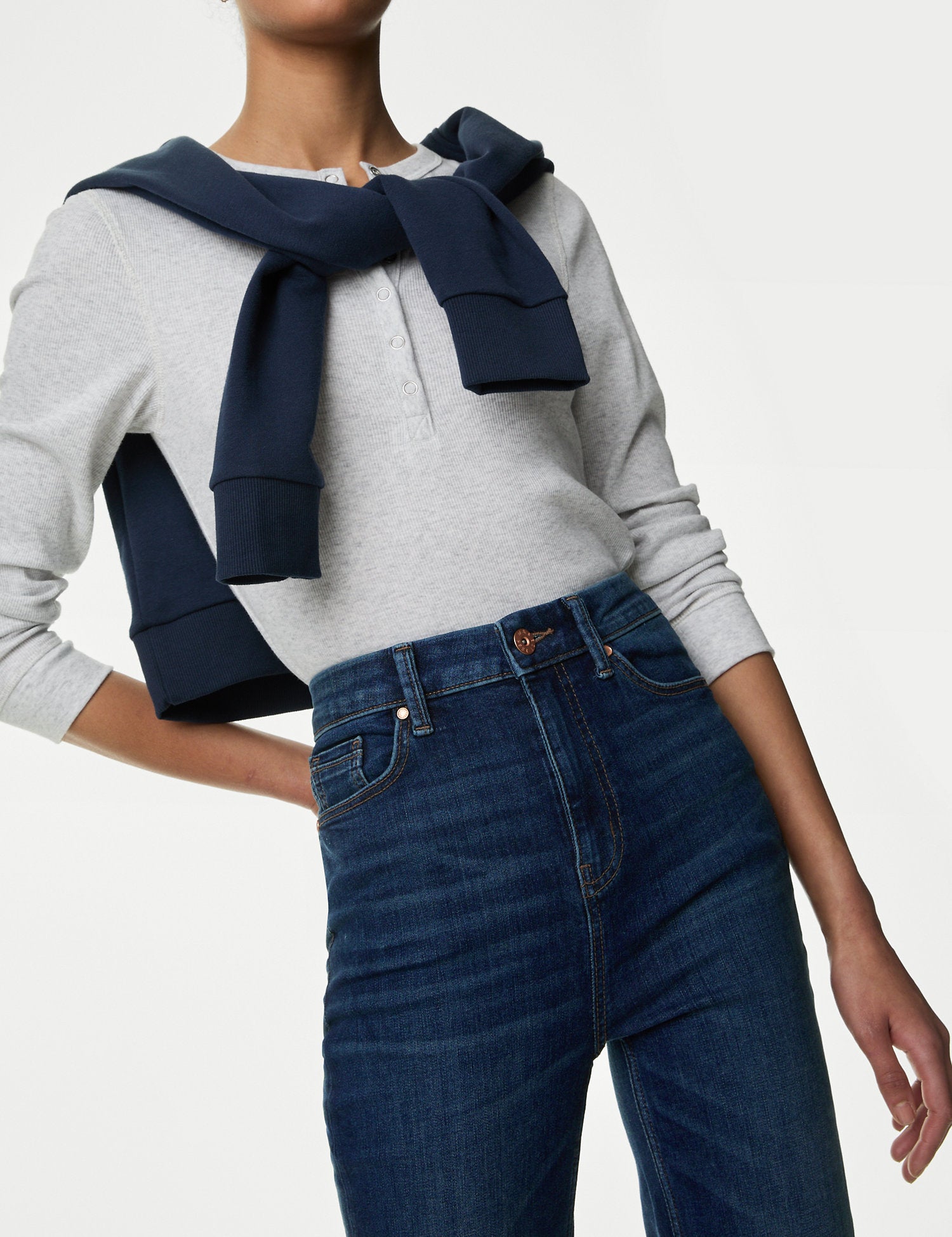 Jeans Moto Donna Humans HM83 Lady Arizona CE Blu Elasticizzati Con Rinforzi P55157 - Foto 1