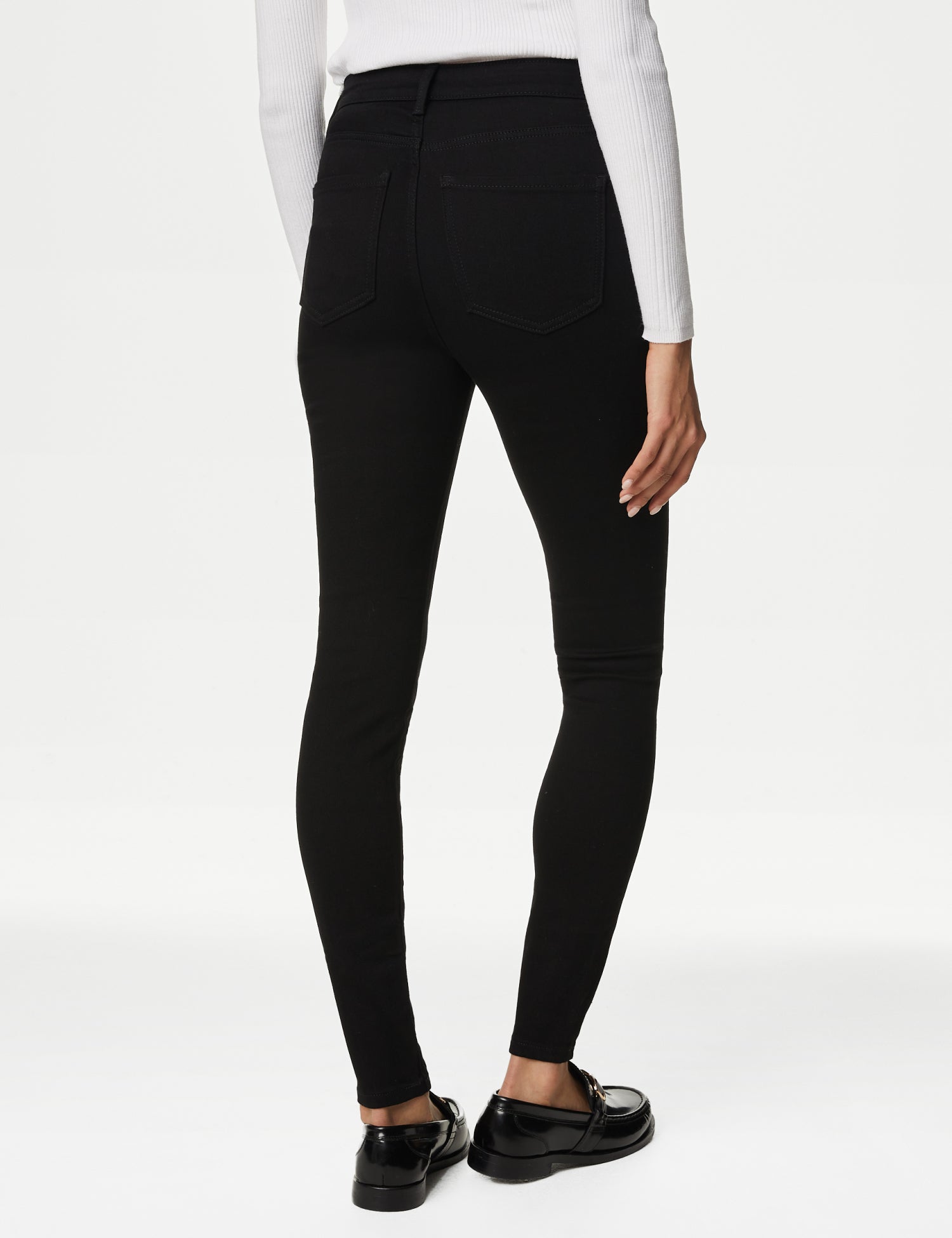 Ivy Thermal High Waisted Skinny Jeans