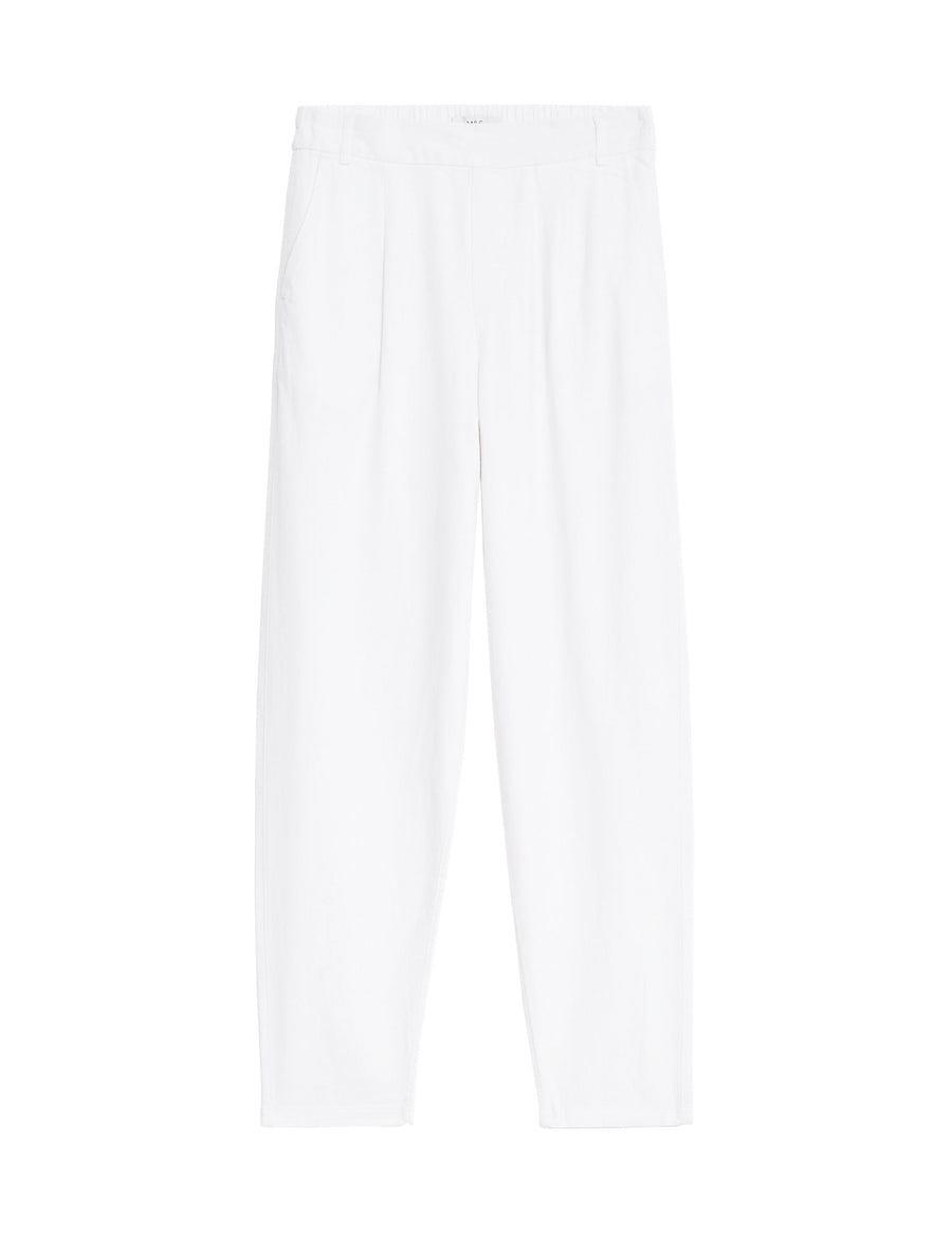 Linen Rich Tapered Trousers