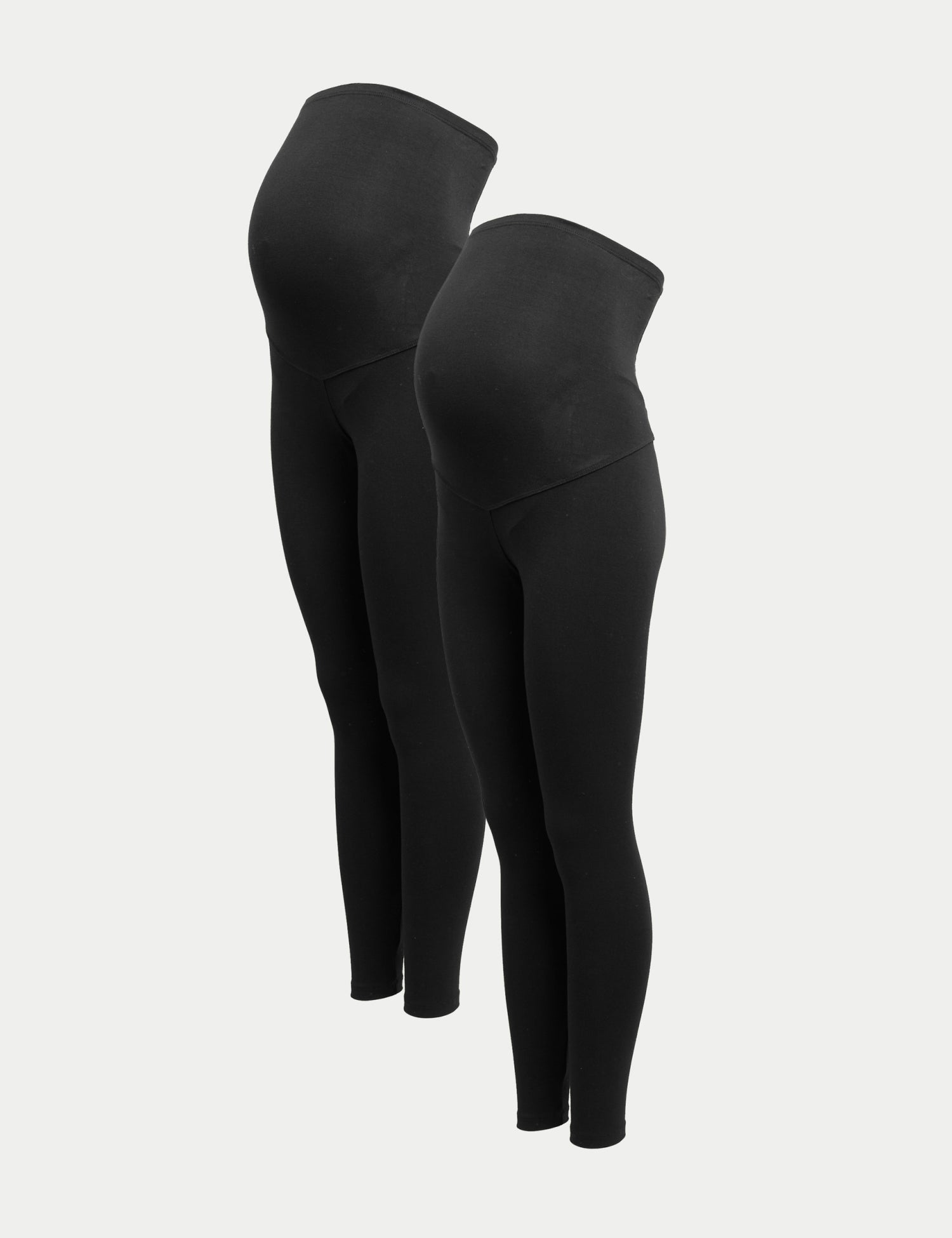 Maternity 2pk Over Bump Leggings - Main Image