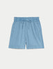 Pure Cotton High Waisted Shorts