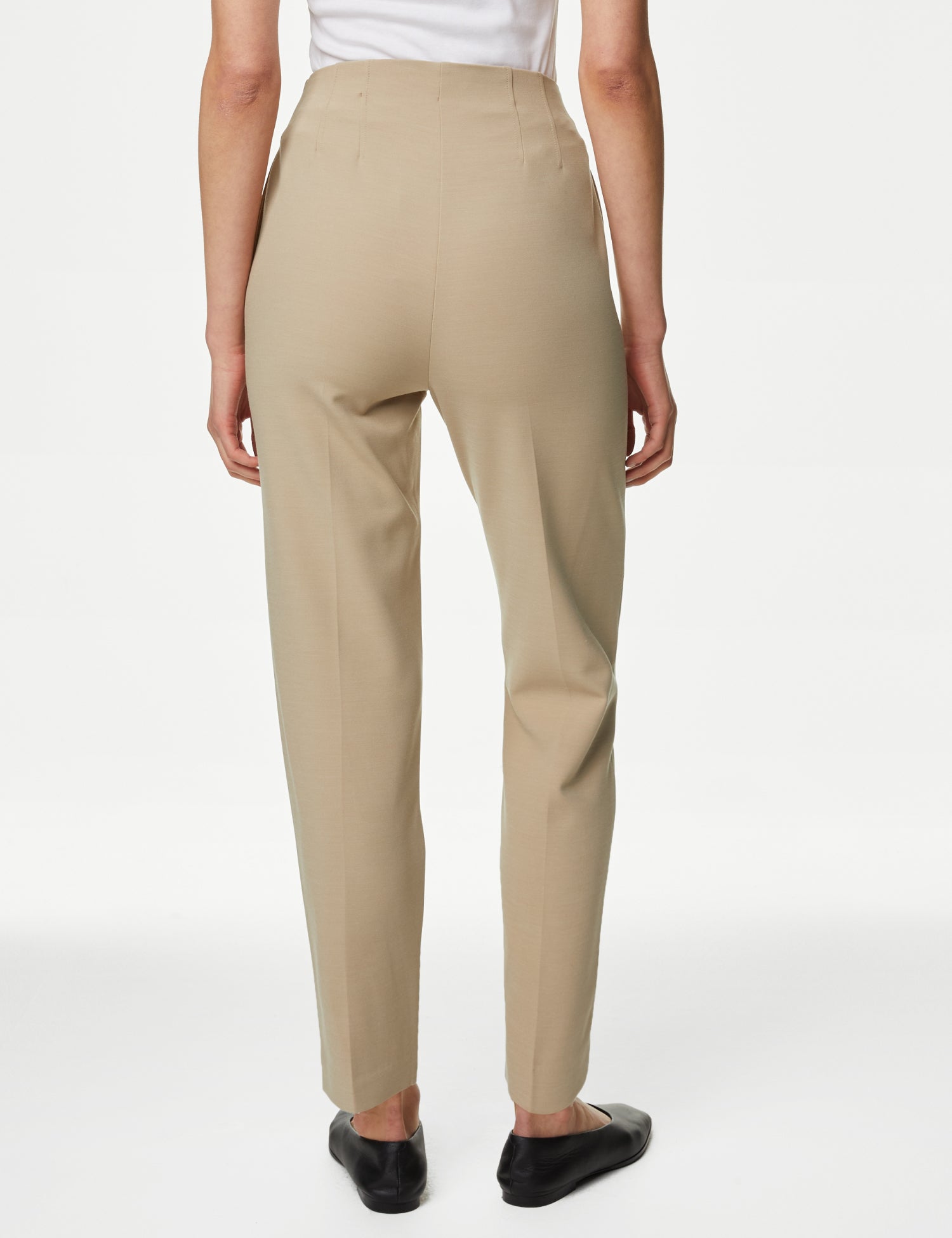 Tapered Ankle Grazer Trousers