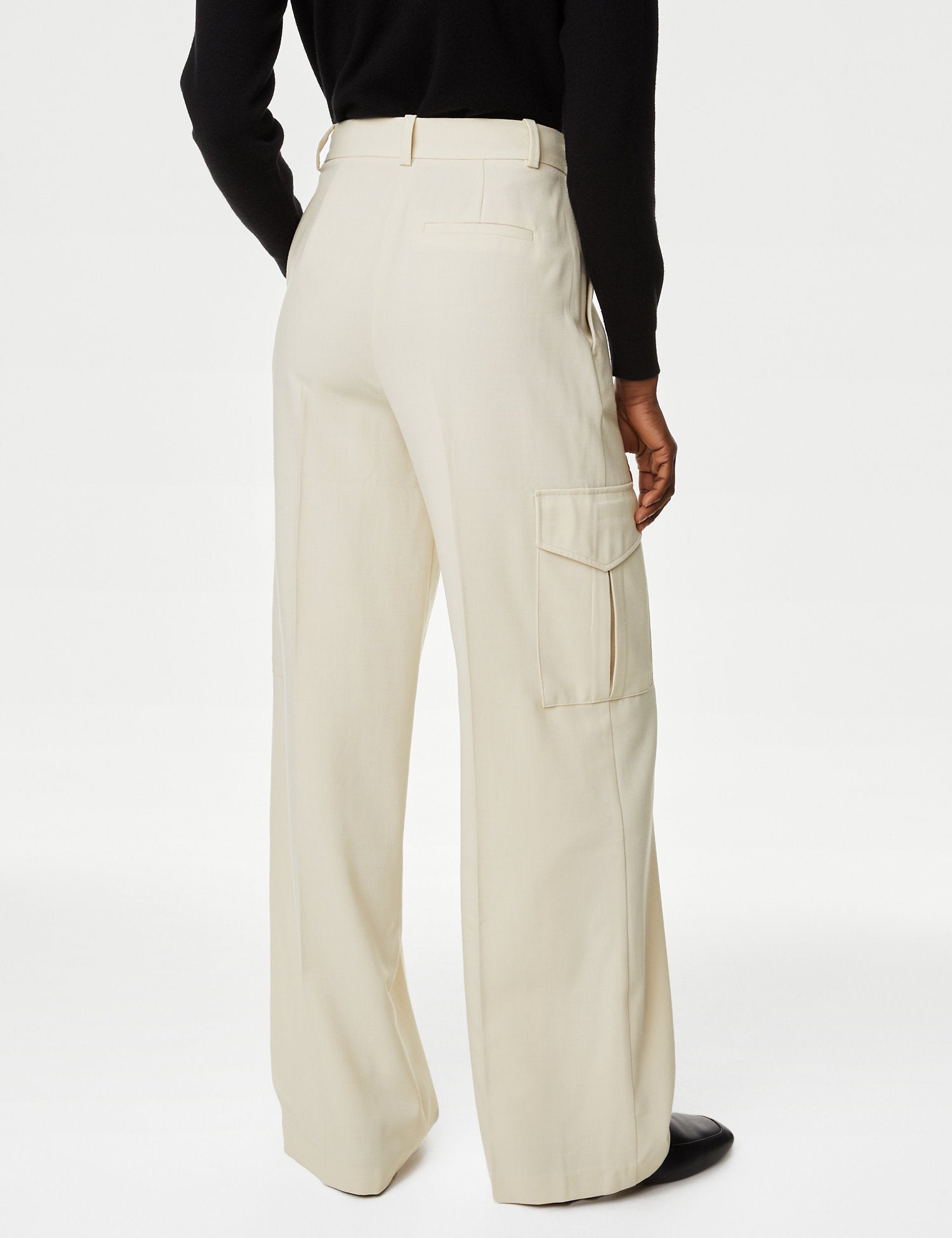 Cargo Wide Leg Trousers