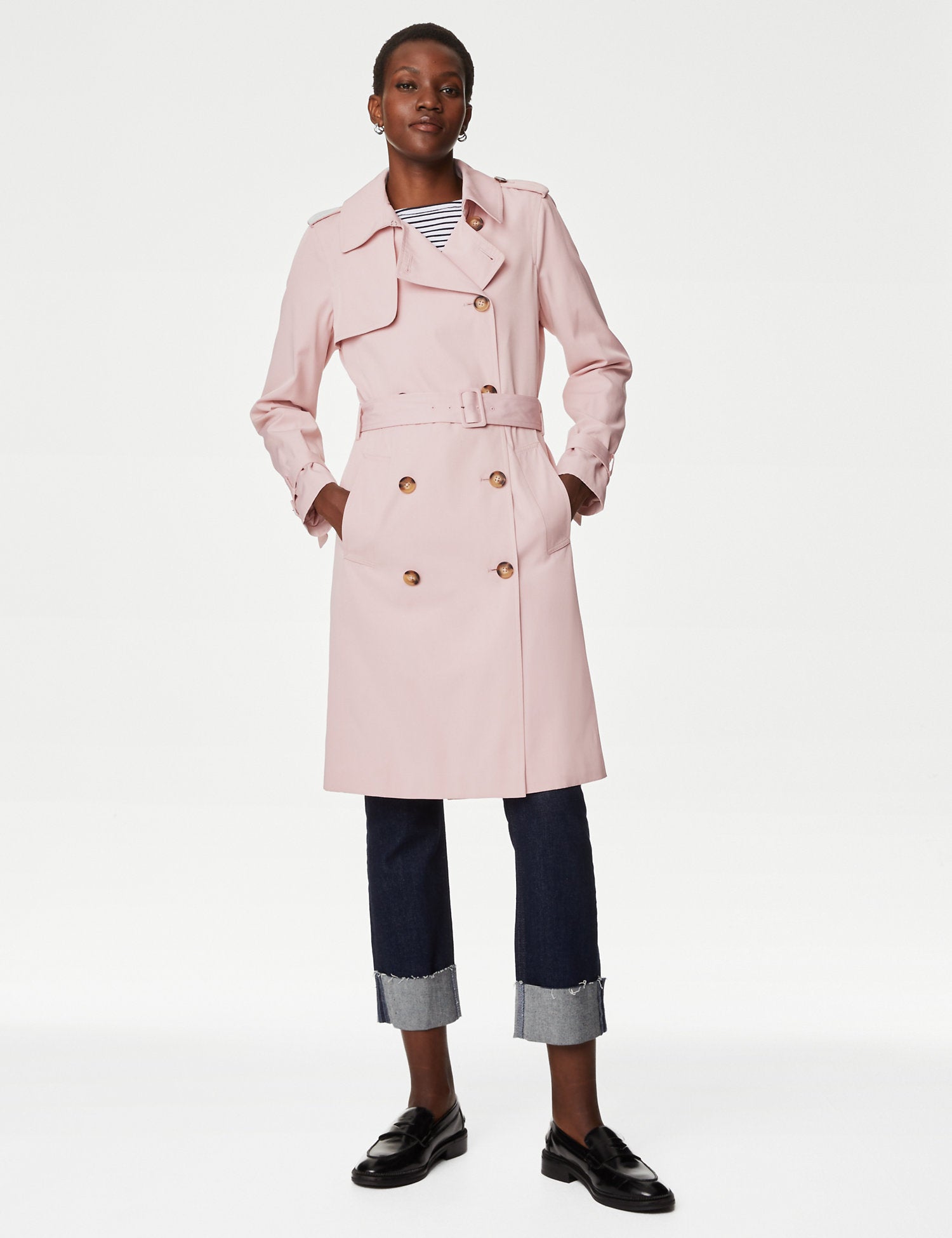 Stormwear Double Breasted Trench Coat Marks & Spencer Philippines