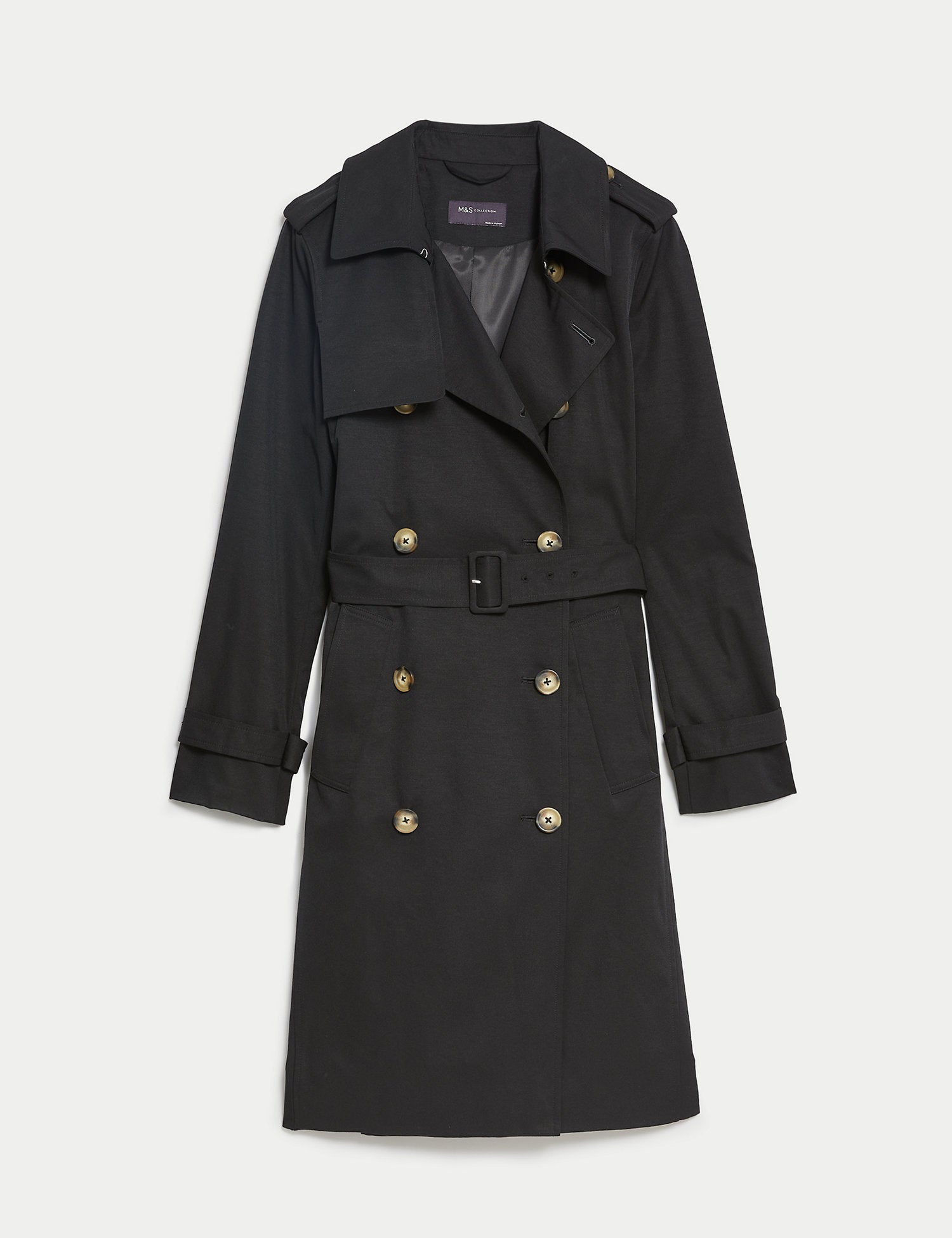 Stormwear™ Double Breasted Trench Coat Marks & Spencer Philippines