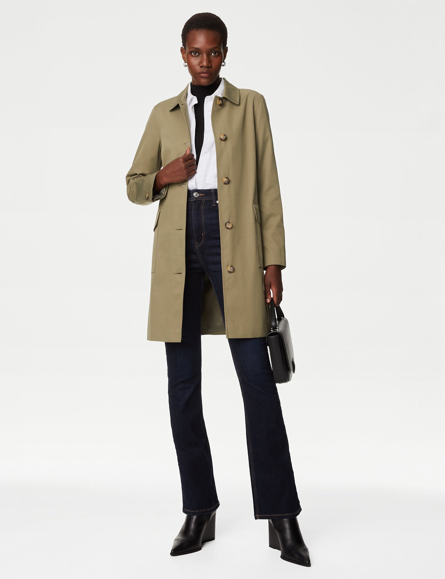 Stormwear Belted Single Breasted Trench Coat
