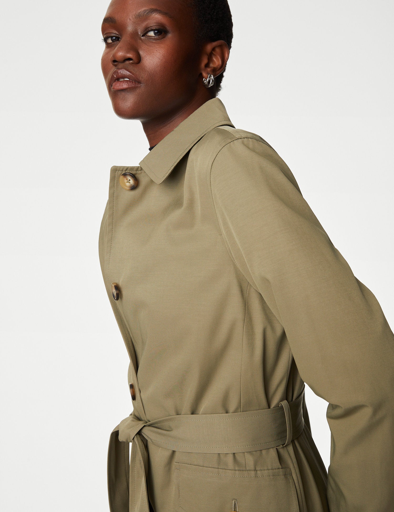 Stormwear Belted Single Breasted Trench Coat