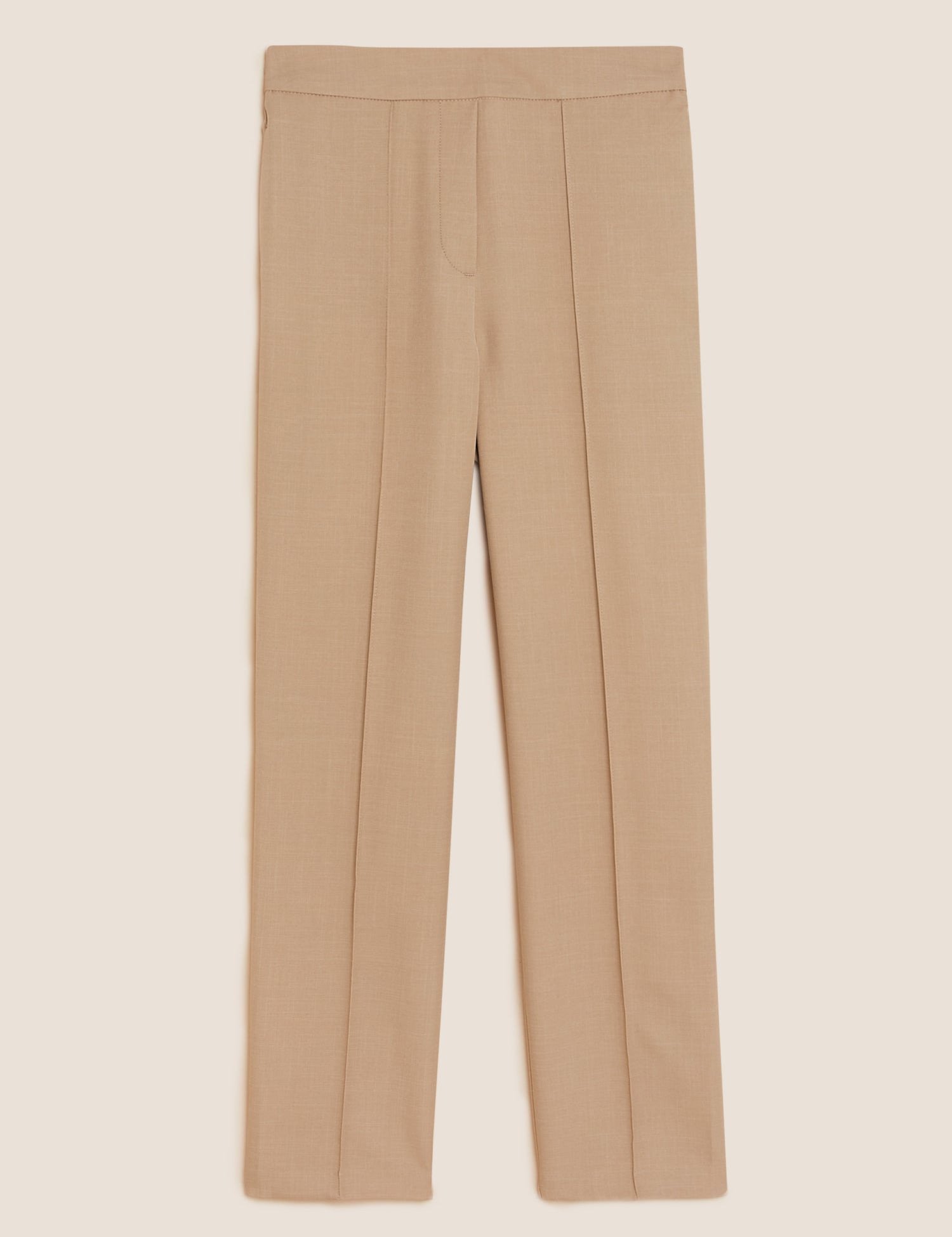 Marl Straight Leg Trousers