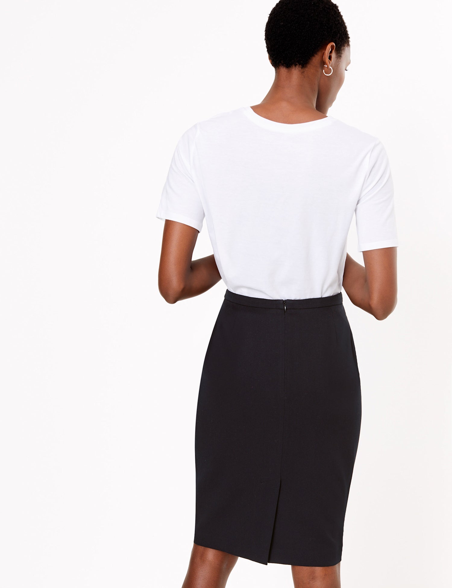 Tailored Pencil Skirt