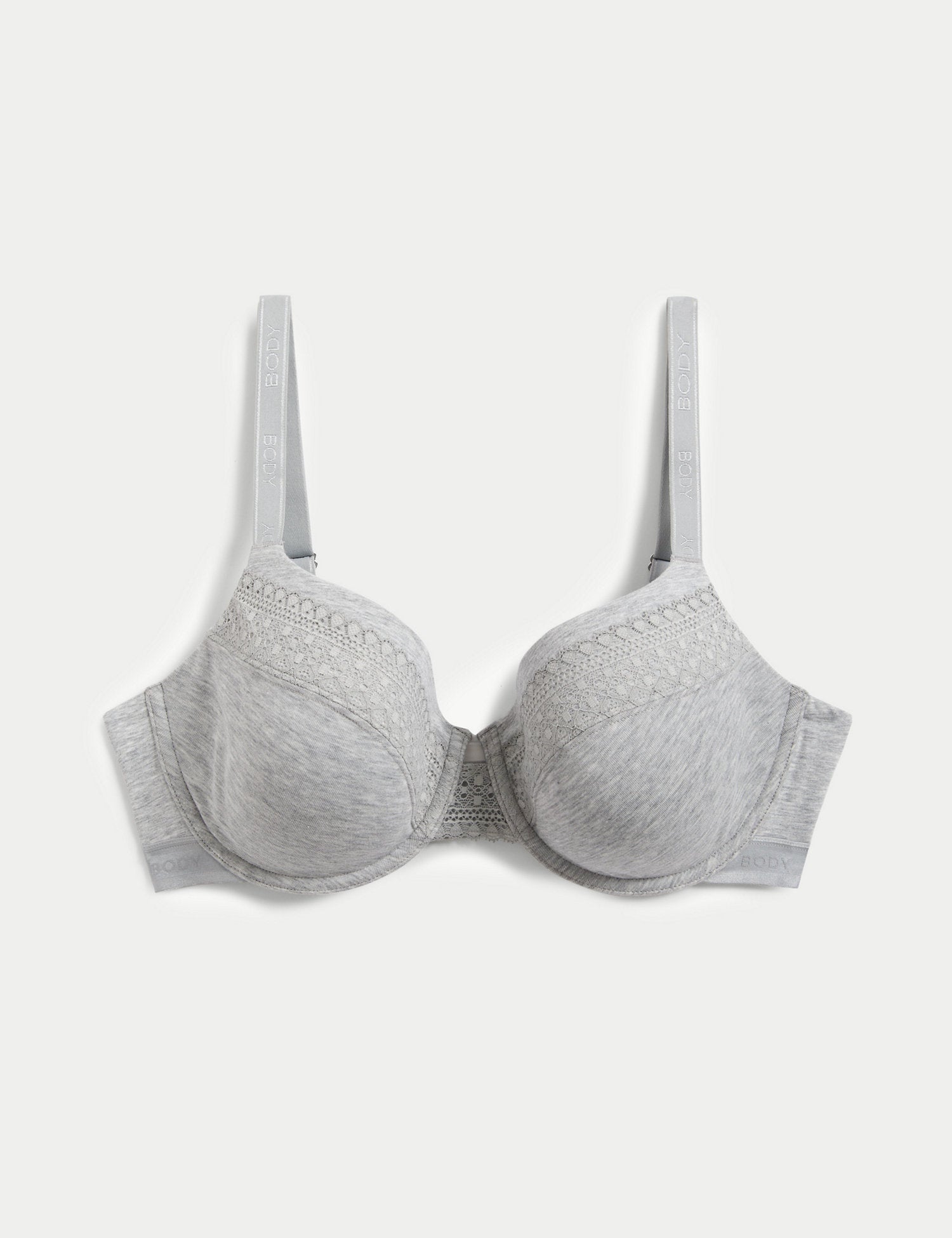 Cotton with Cool Comfort Wired T-Shirt Bra - Main Image