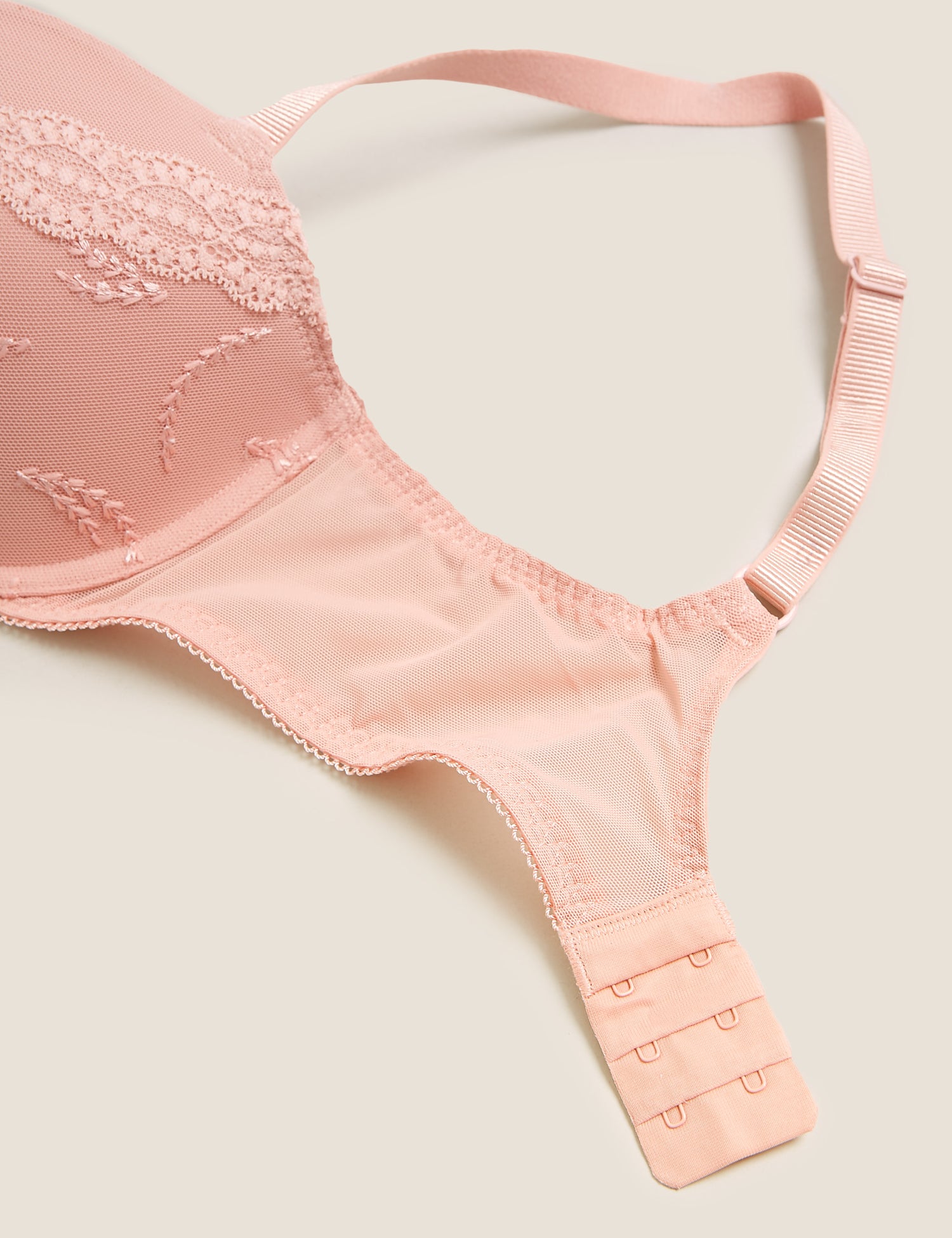 2pk Embroidered Push-Up Balcony Bras