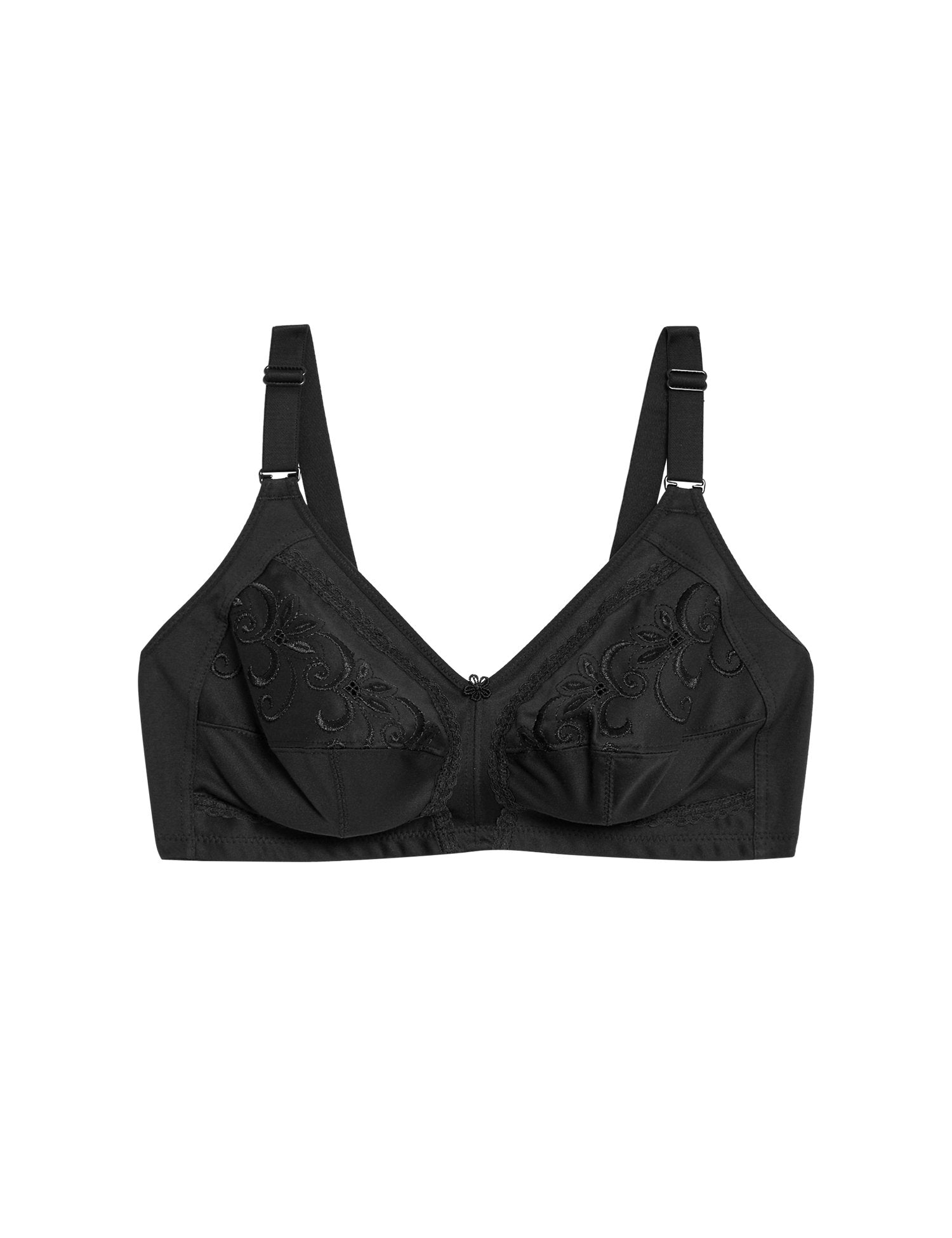 Total Support Embroidered Full Cup Bra B-G