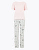Cotton Cat Print Pyjama Set