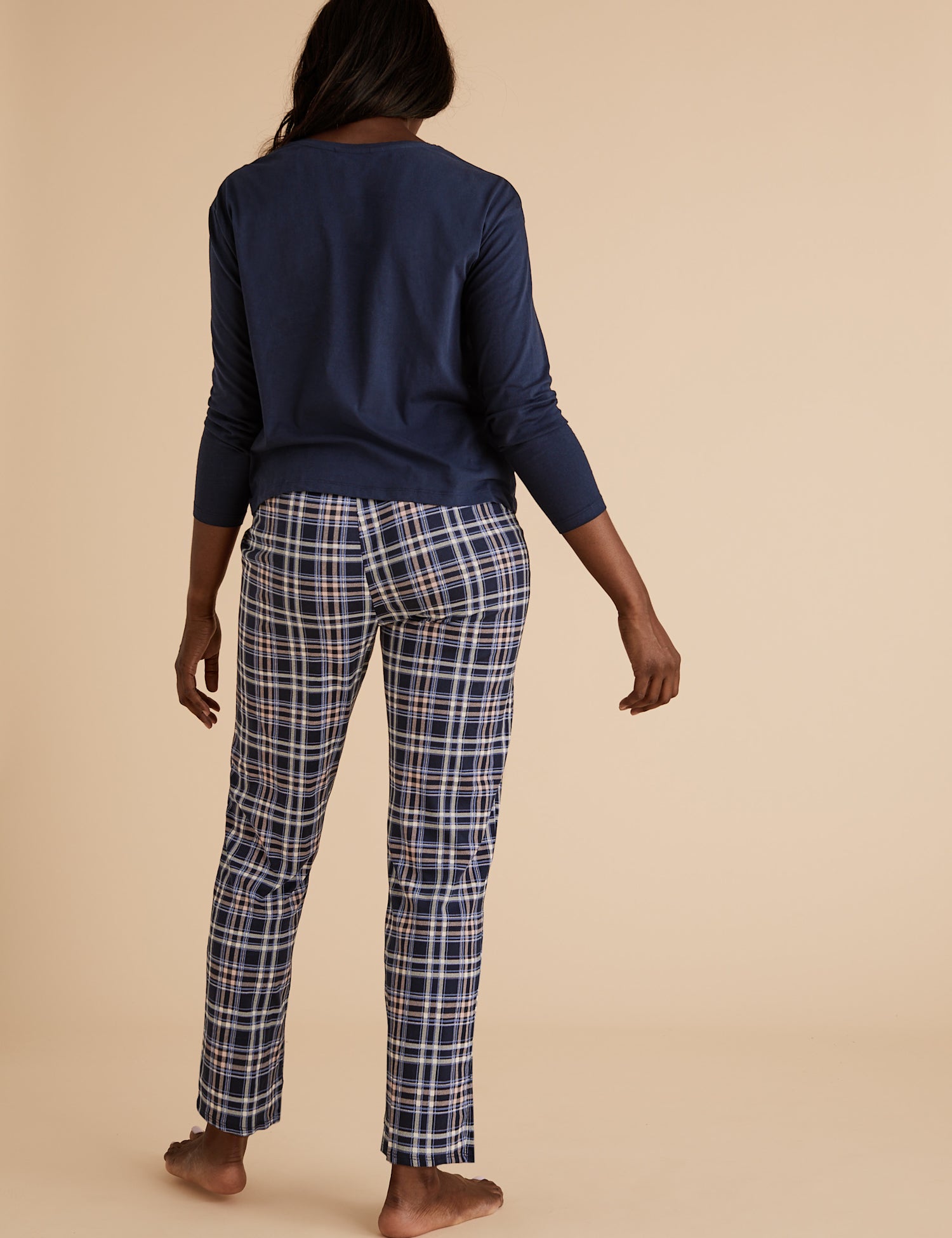 Cotton Checked Pyjama Set