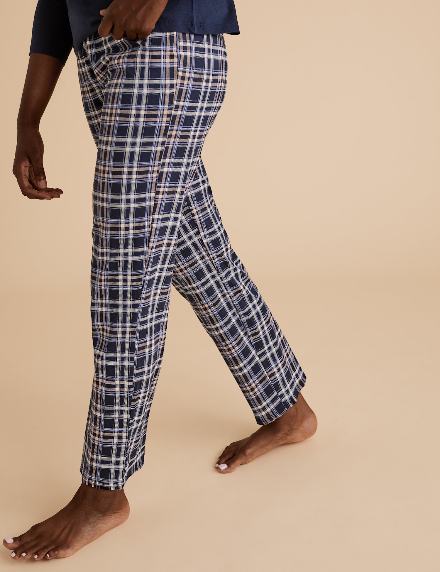Cotton Checked Pyjama Set
