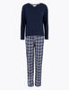 Cotton Checked Pyjama Set