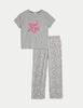 Cotton Rich Good Night Slogan Pyjama Set