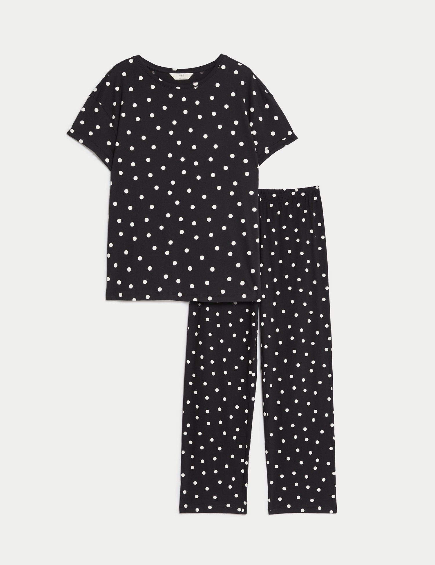 Pure Cotton Polka Dot Pyjama Set