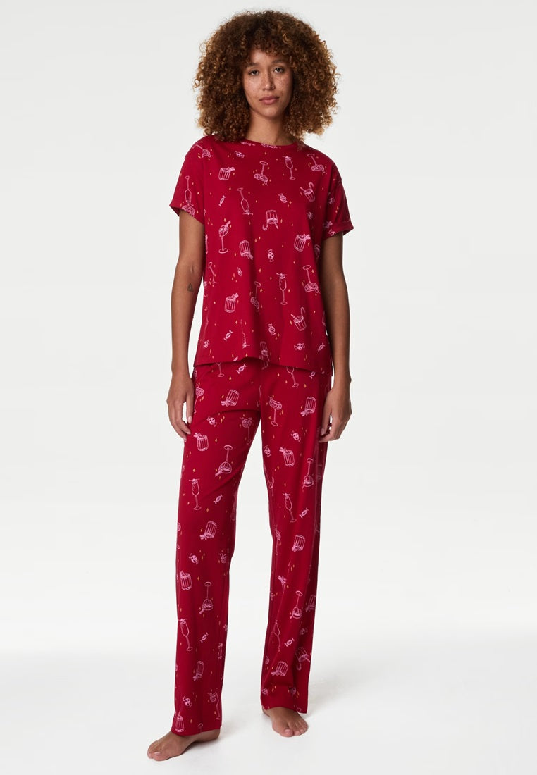 Pure Cotton Print Pyjama Set